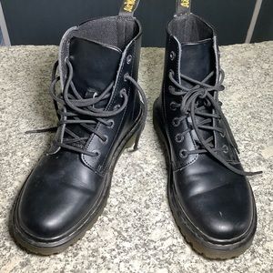 Dr. Martens Black Combat Boots Size 8